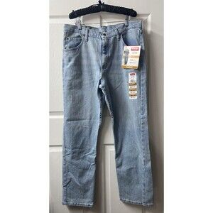 Wrangler Jeans Five Star Premium Denim Relaxed Fit Straight Leg Men's 36x32 NEW